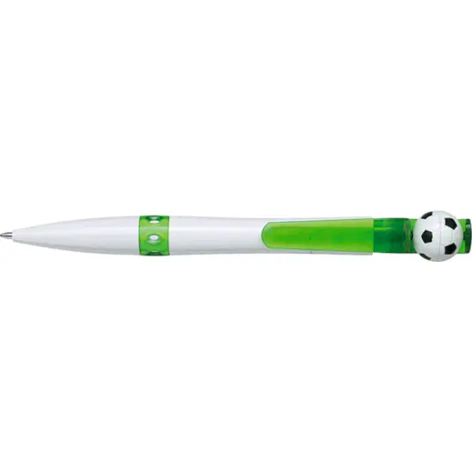 Football Design Ballpoint Pen Pale Green
